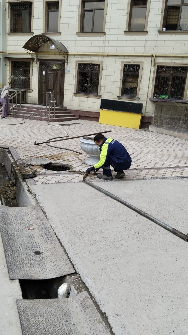 Чистка канализации Kanalizatsiya tozalash сантехник.