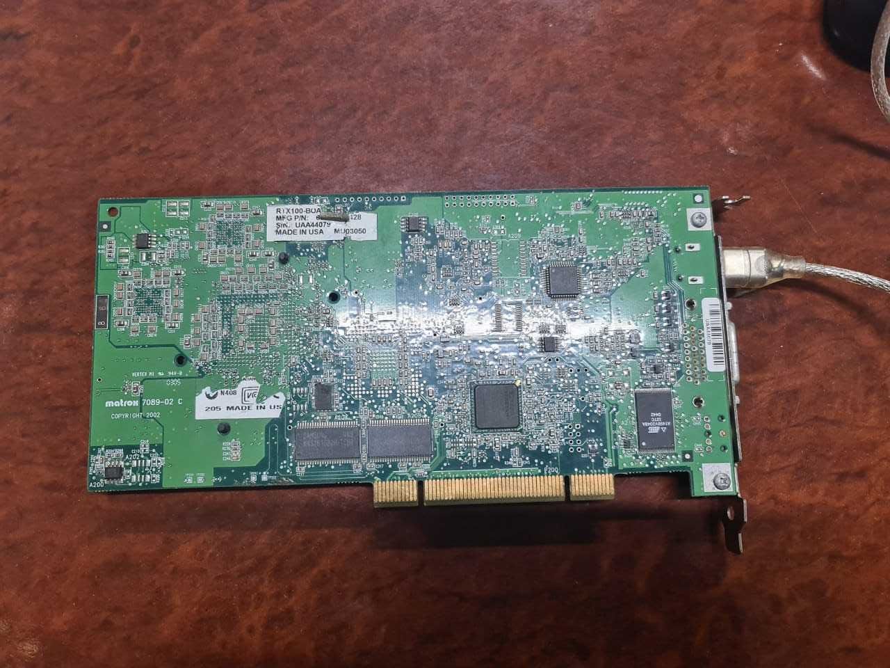Карта захвата MATROX 7089-02 и RT.X2