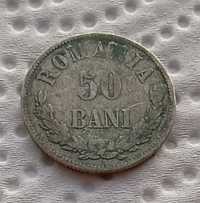 50 bani 1873 - argint - rar