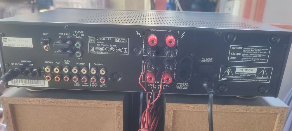 Set receiver Dual cr 900 rc+2 boxe