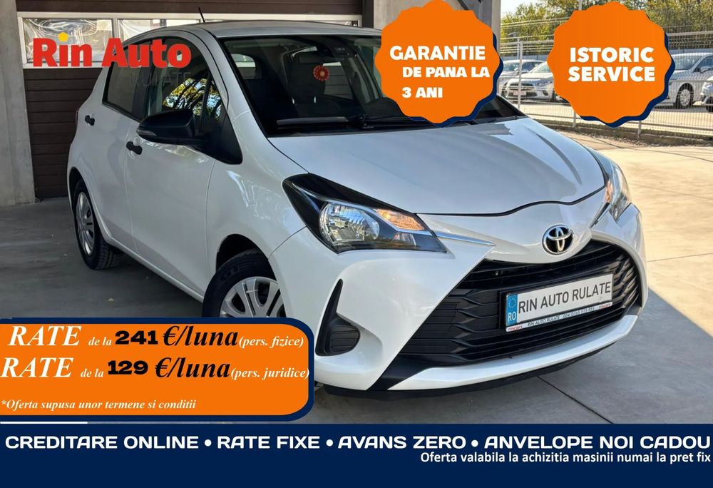 Toyota Yaris Benzina ~ Posibilitate vanzare si in rate Credit Leasing TVA 19%