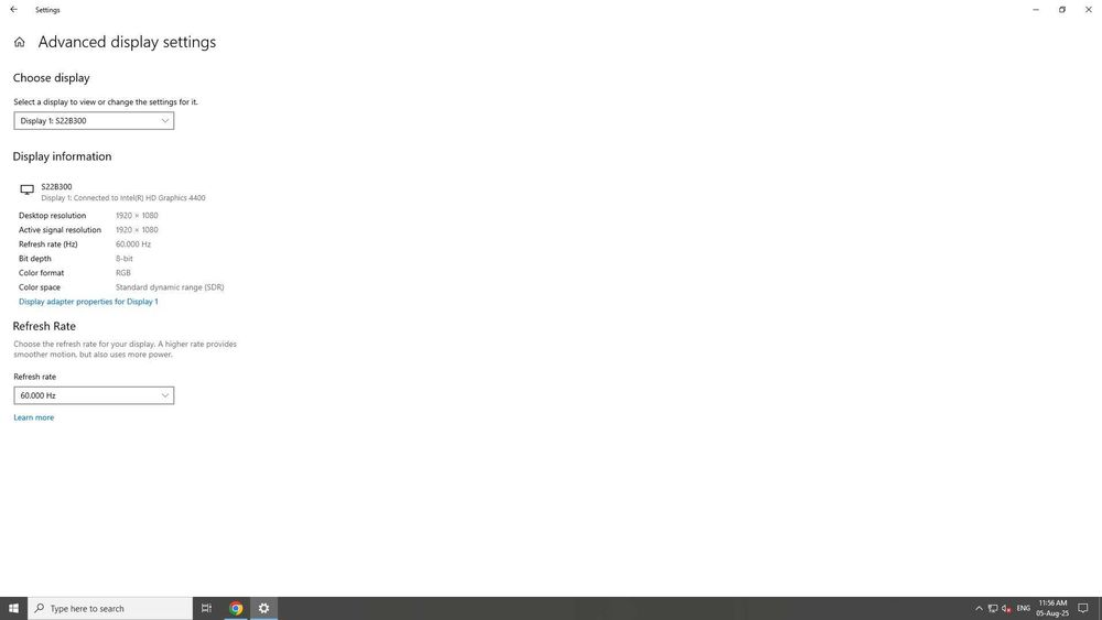 Monitor Samsung 22" S22B300H Series 3 Full HD LED