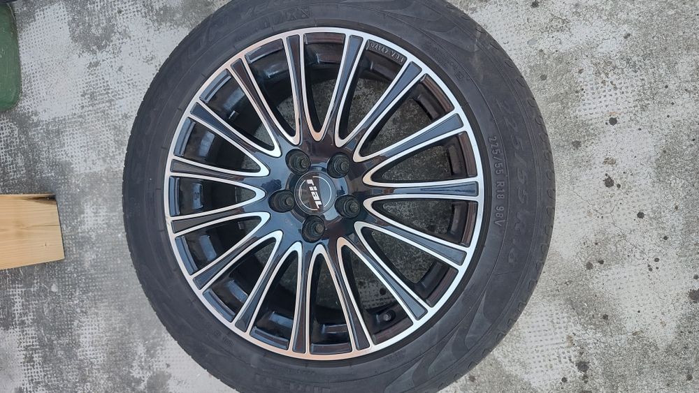 Vând jante 5x114,3  R18   J8. ET50 compatibil TOYOTA, MAZDA, NISSAN