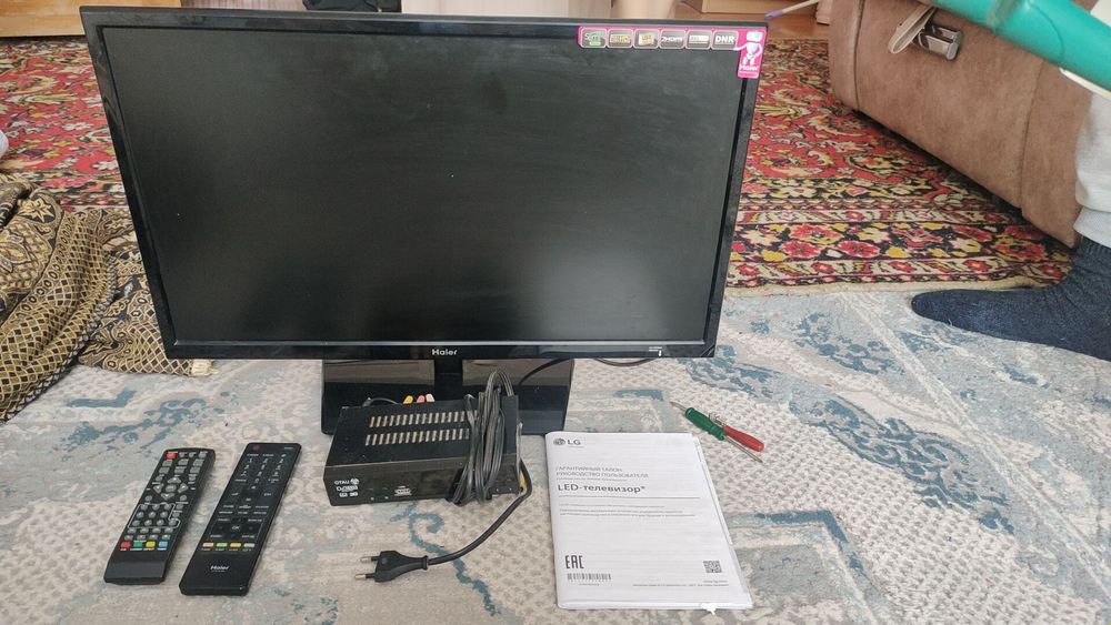 Продам телевизор + DVD