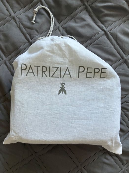 Кожена чанта Patrizia Pepe