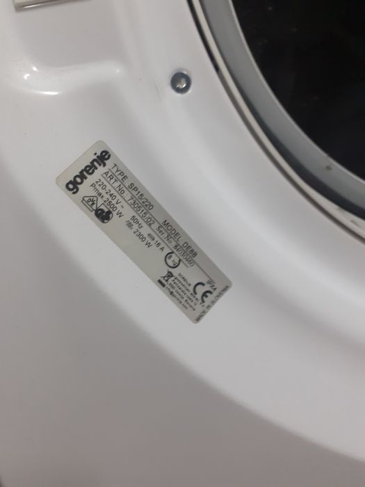 Uscator de rufe Gorenje