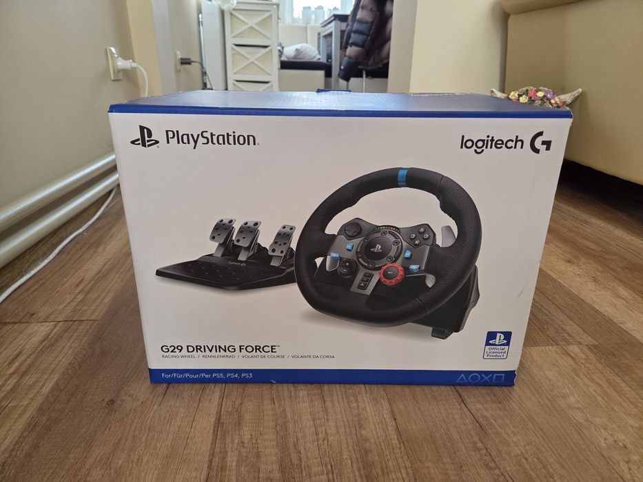 Чисто нов волан Logitech G29 Driving Force – за PlayStation и PC