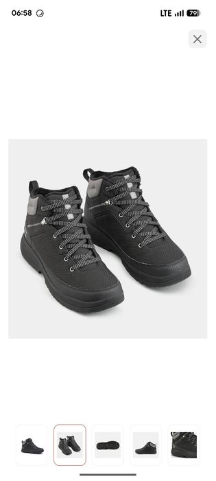 Ботинки на флисе зимние