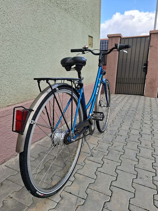 Bicicleta dama Staco 7 viteze butuc, roti 28