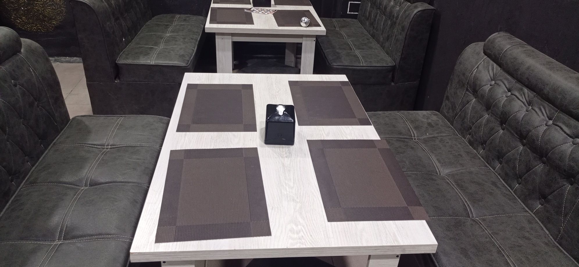6 ta komplekt kafe uchun mebel