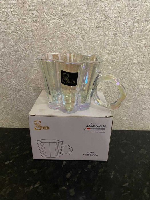 Кружки стеклянные