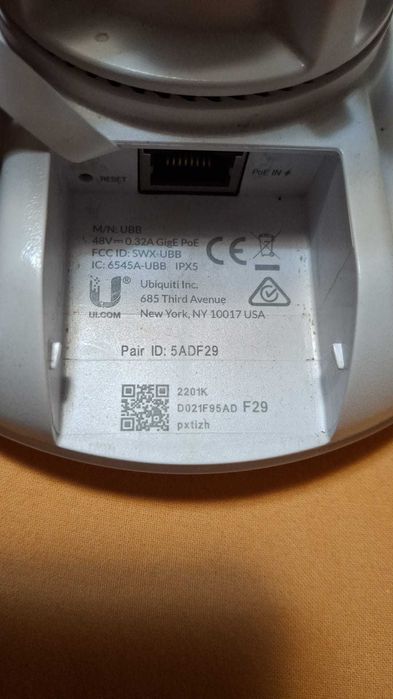 Acces point unifi UBB