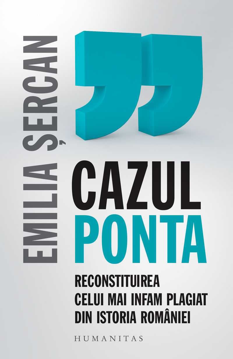 Cazul Ponta Reconstiturea celui... - Emilia Sercan - Transport gratuit