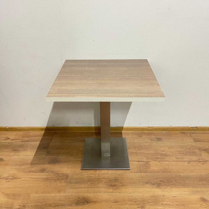 Masa terasa cu picior inox si blat din PAL