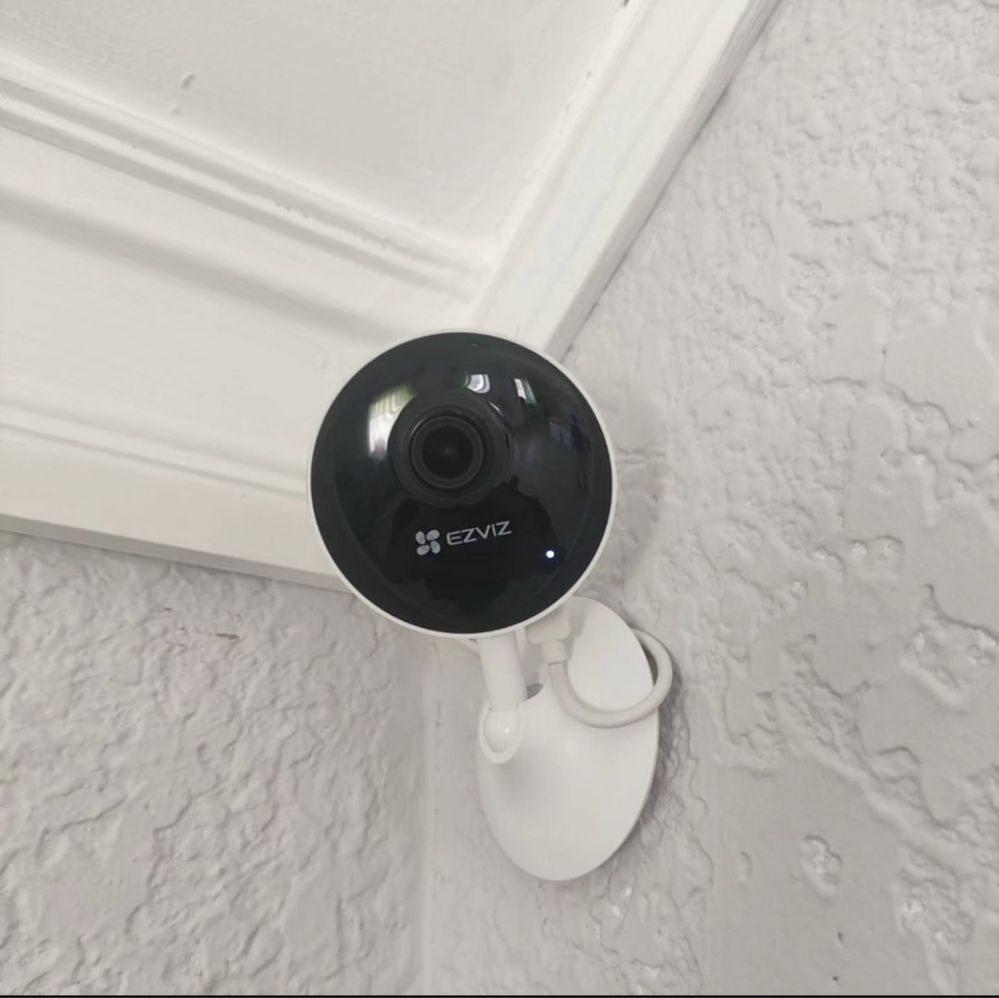 Wi-Fi камера видеонаблюдения IP камера с установкой. Астана