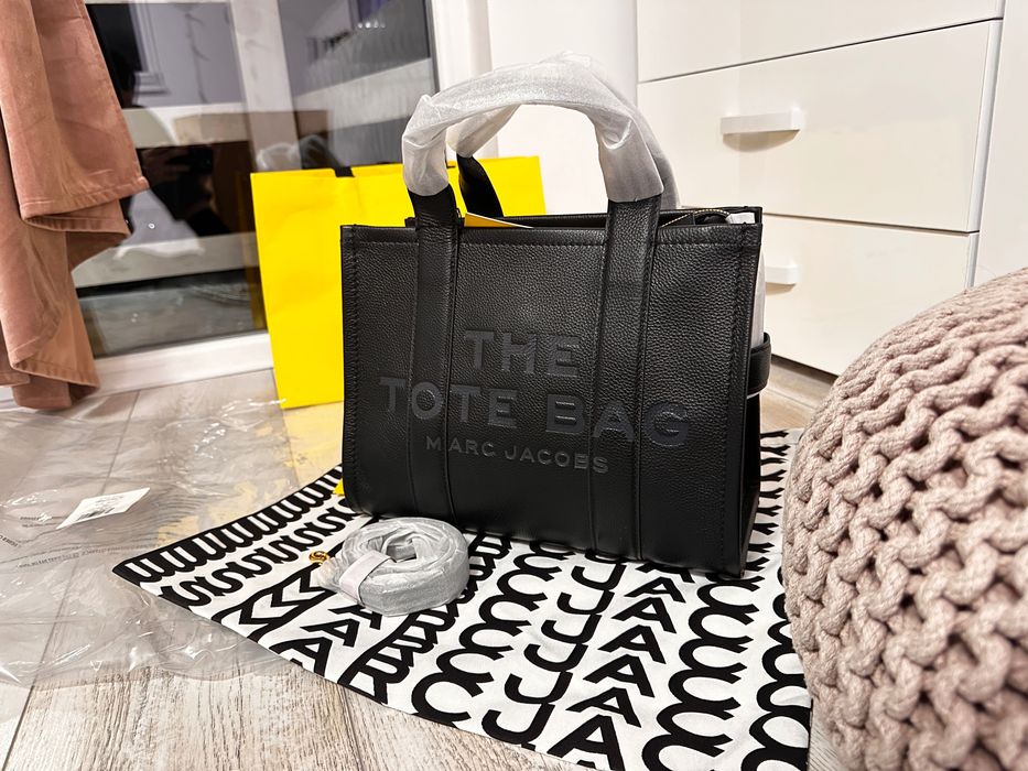 Geanta Marc Jacobs The Tote Bag Large full Black special Edition