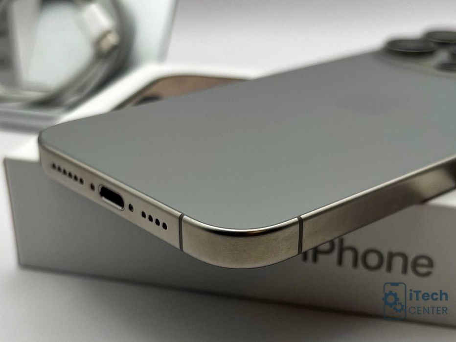 iPhone 15 Pro MAX, 512GB, 100% батерия, КАТО НОВ, 1г. пълна ГАРАНЦИЯ!