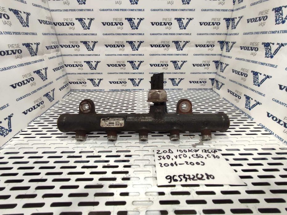 Rampa injectie VOLVO S40 V50 C30 C70 V70 S80 2.0D 136CP E4 2006-2010