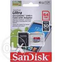 Memorie SanDisk Ultra 64GB, NOU