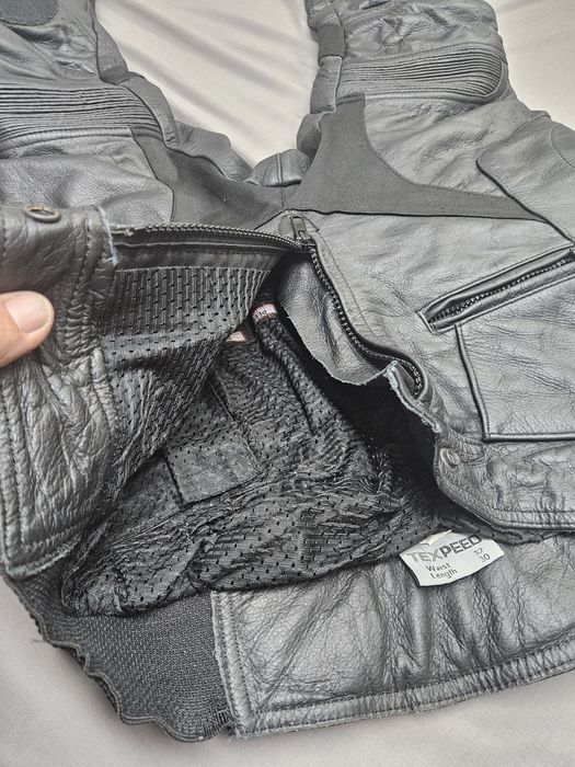Pantaloni moto din piele 32/30 TEXPEED
