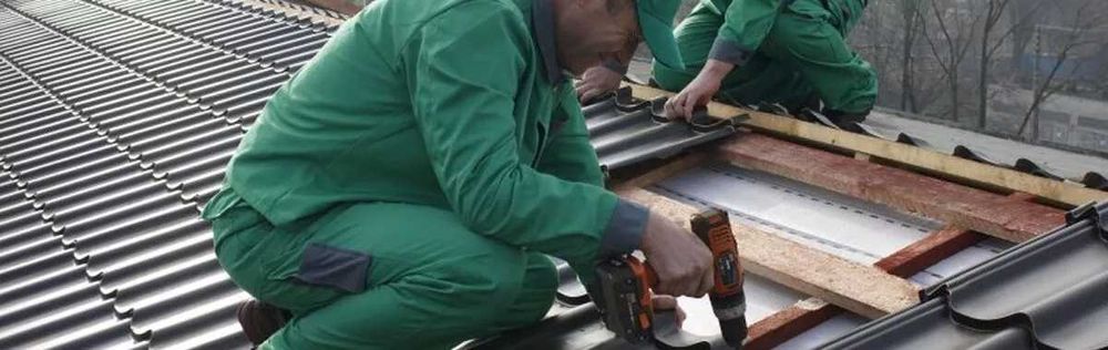 Tabla pentru ACOPERIȘ Țiglă metalică, Dublu-Falț, Click,  Cutată și Ro