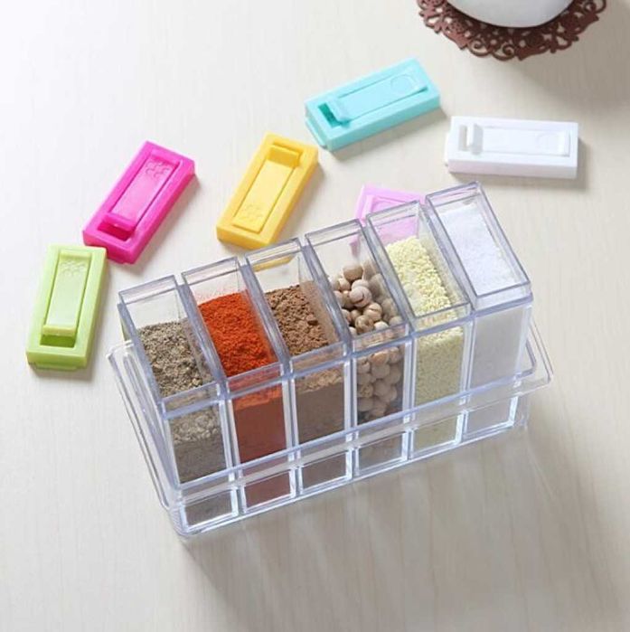 Органайзер за подправки - 6 в 1