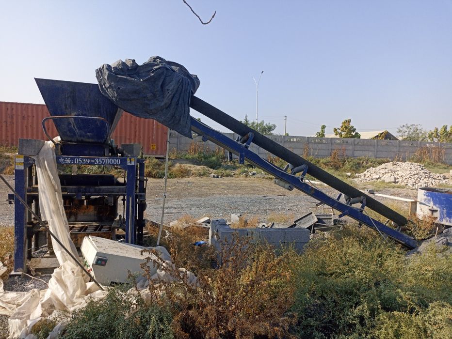 Шлакоблок станок  Shlakoblok stanok срочно сотилади