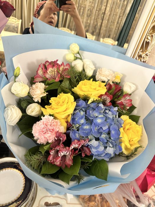 Букет цветов шикарный красивый свежий