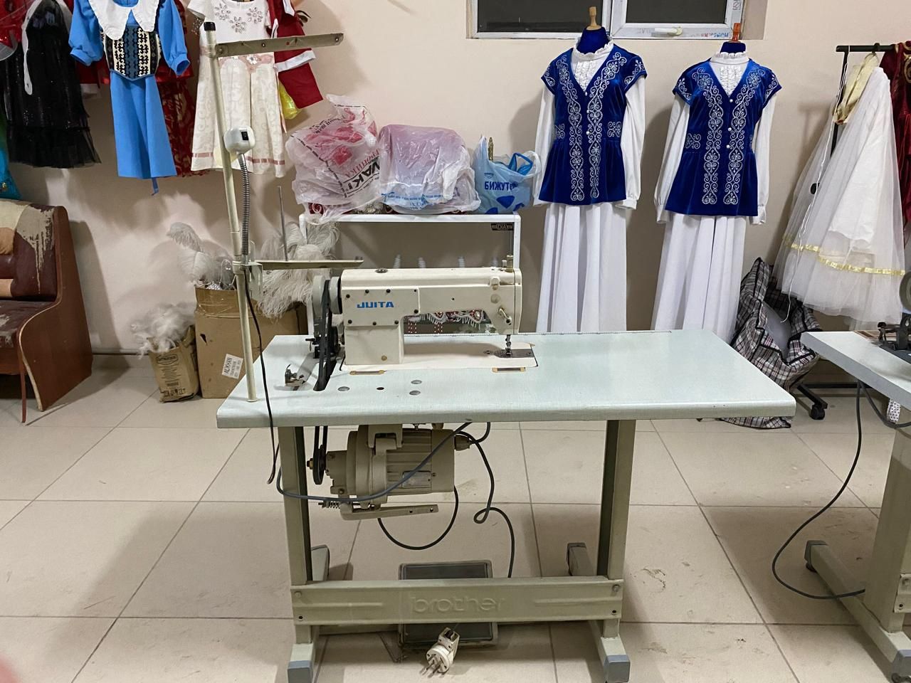 Швейная машина в рабочем состоянии