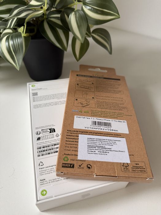 Iphone 17 Pro Max Silver 256 GB NOU Sigilat Garantie