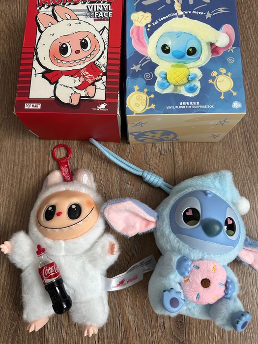 Stitch labubu miniso disney breloc plus