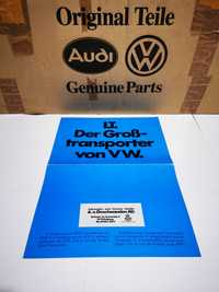 Brosura de prezentare originala Volkswagen LT (prima lansare)
Stare bu
