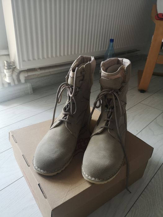 Bocanci Militari Piele Bovina