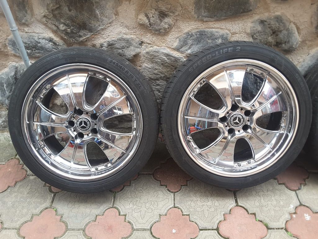 jante roti aliaj 19;5x112;Mercedes E, S class w211,w212,w213,w221, CLS