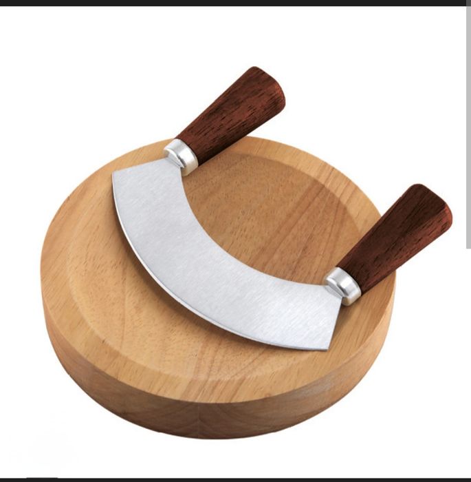 Дъска за Подправки с извит нож