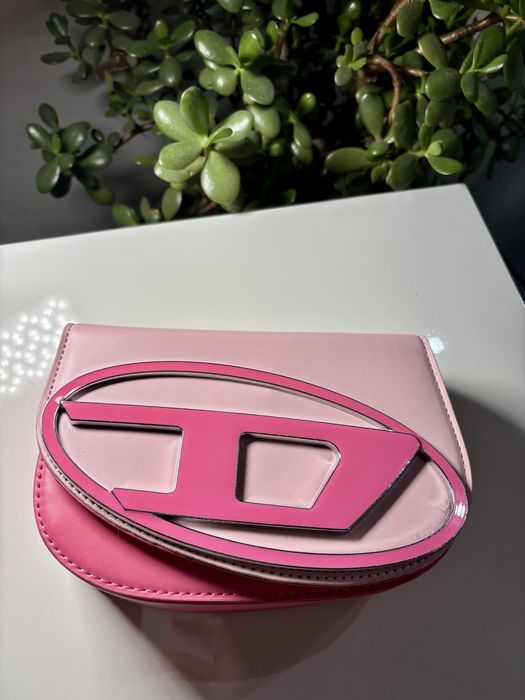 Diesel кожена розова чанта