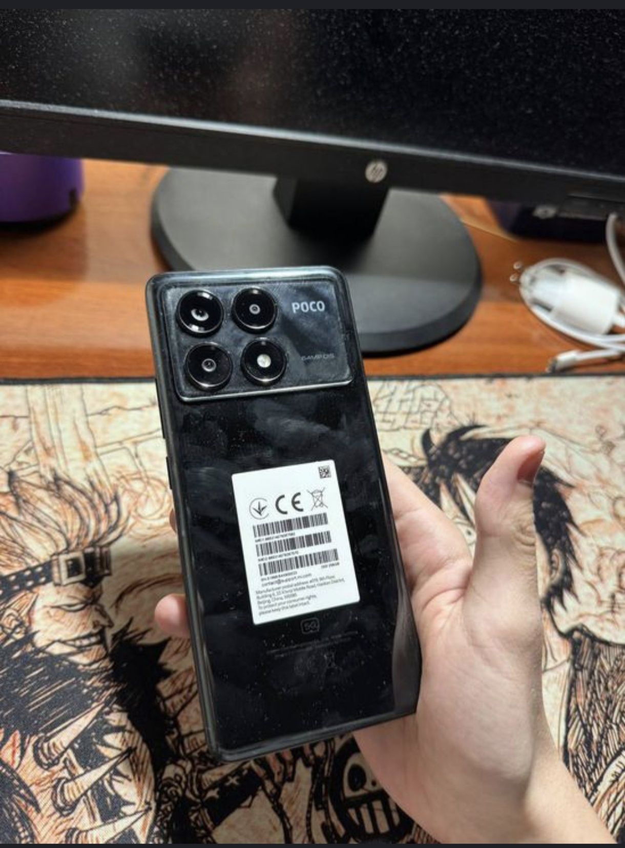 poco x6 pro yangidek qirilmagan qora
