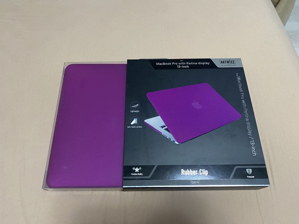 Carcasa de protectie Artwizz pentru MacBook Pro 13", Purple