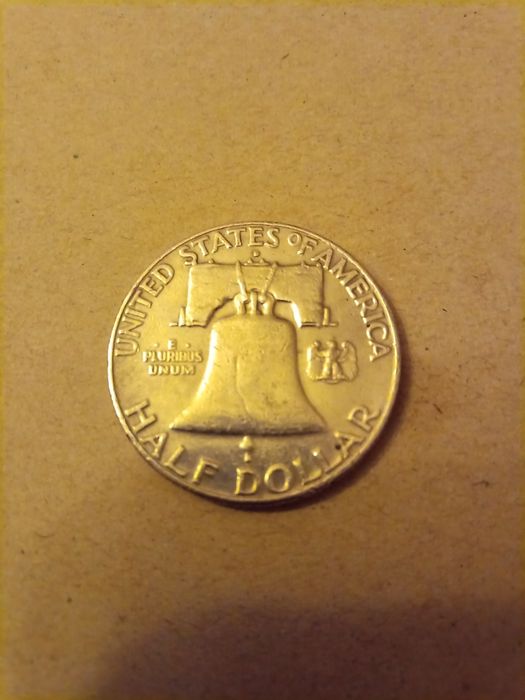 Half dollar silver 1963