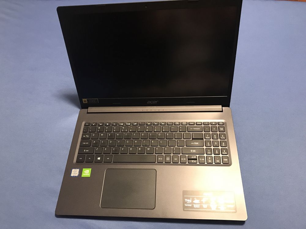 Laptop Acer Aspire 5 A515-54G-549R cu procesor i5/ HDD 1TB/SSD 250 GB