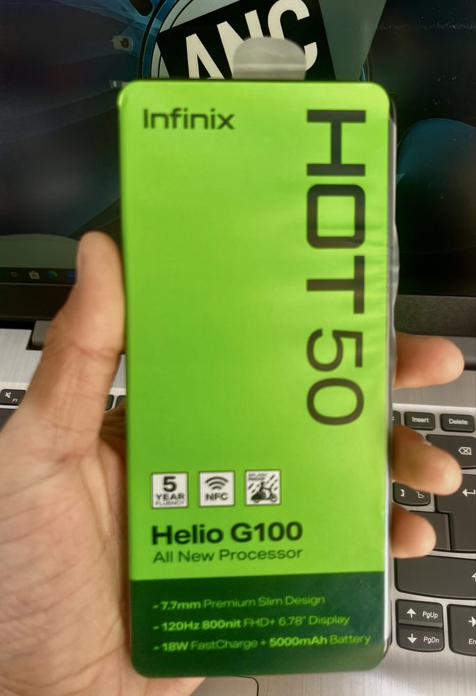 Smartfon Infinix Hote 50, Xotirasi: 12/256 GB, Muddatli to’lovga bor.