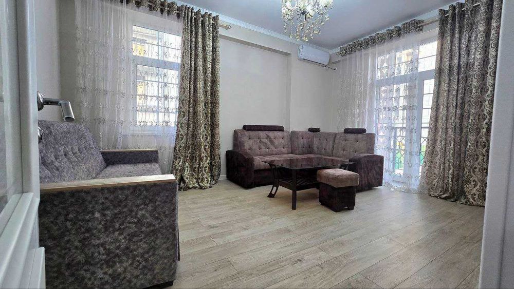 ЖК Greenwich от Golden House 2-комн 2/8 56 м² ремонт вид на аллею