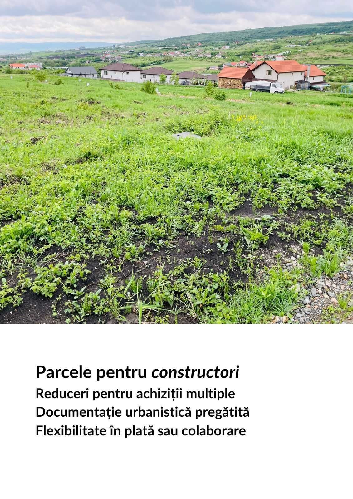 Parcele intravilane, de vanzare, in Chinteni, Cluj.