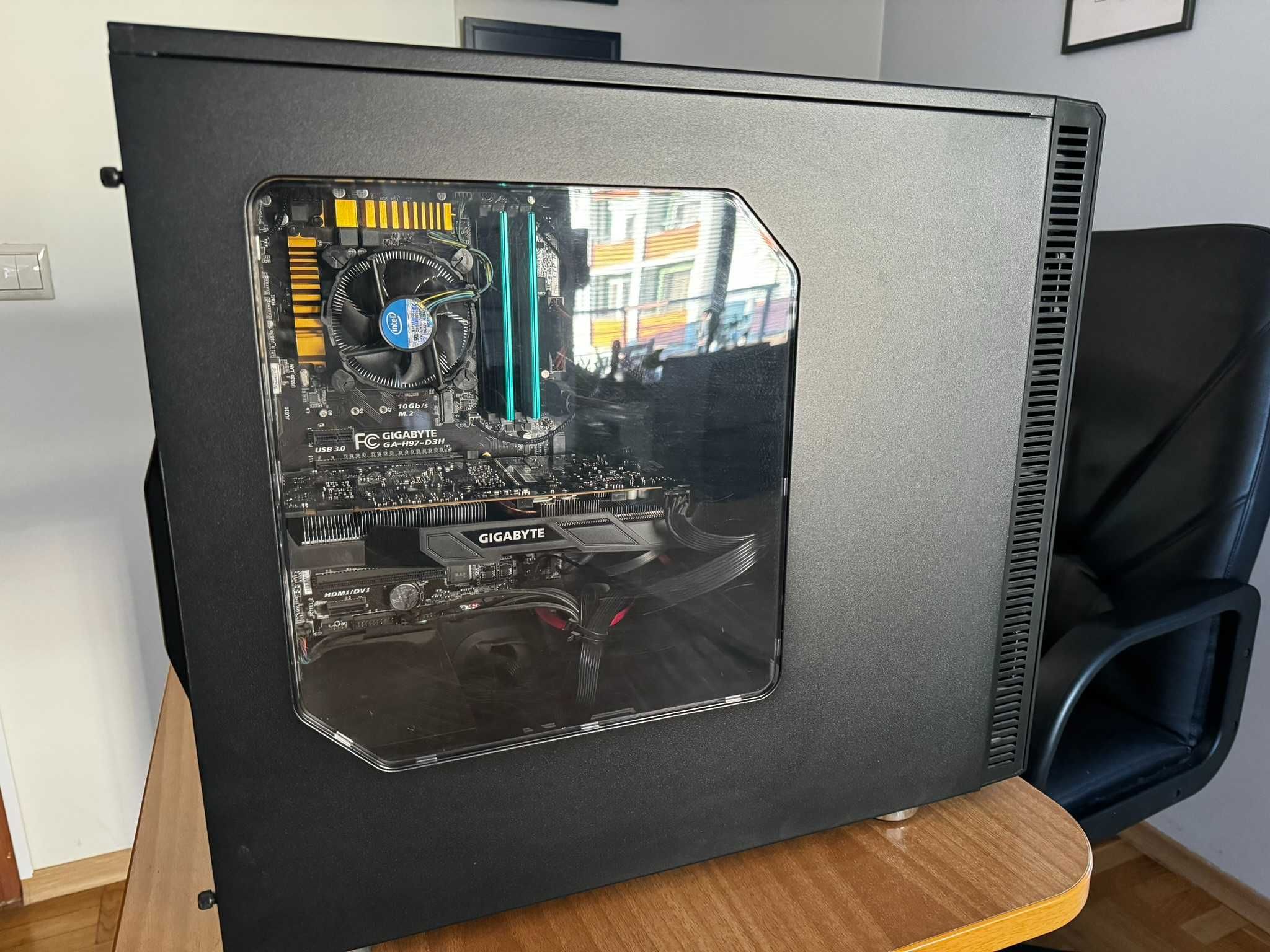 Компютър с Xeon E3-1231v3, GTX 1070, 8GB Ram