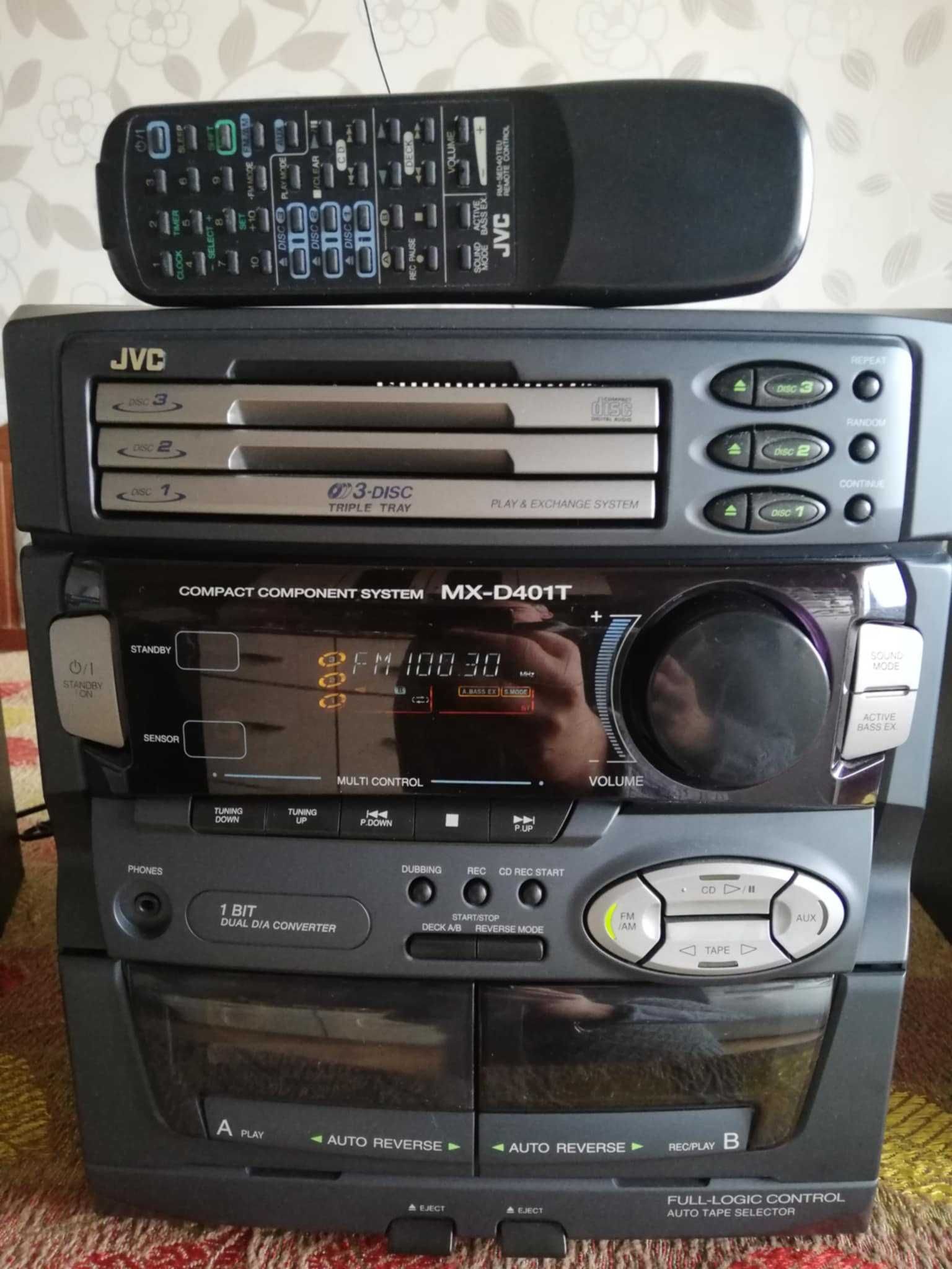 Аудио система  JVC  MX-D401T
