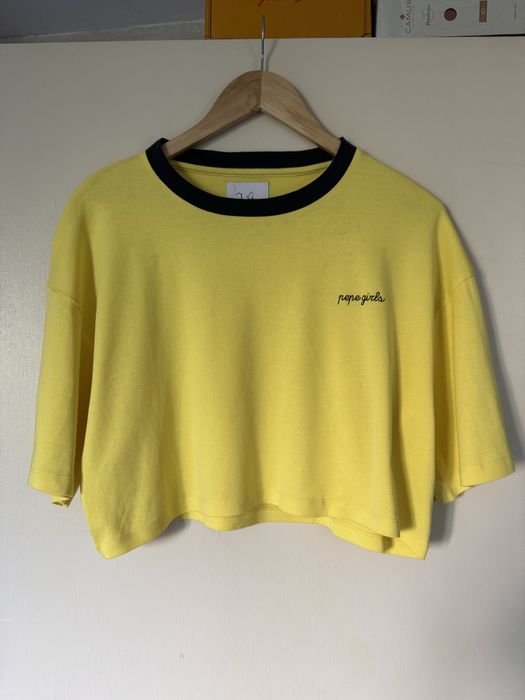 Pepe jeans top crop тениска