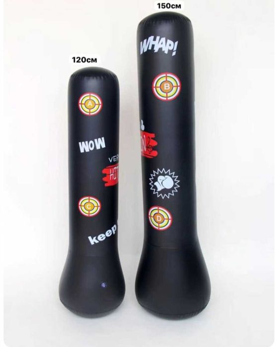 Груша боксерская надувная, неваляжка 120см