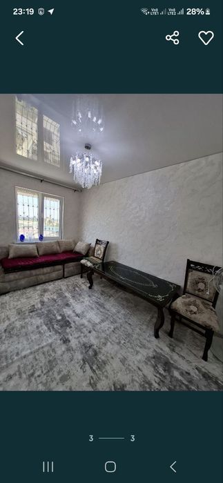 3 хона 6 этаж 10 этажли уй. 67000дол. Кухня,шкаф, гилам,колади. Решётк