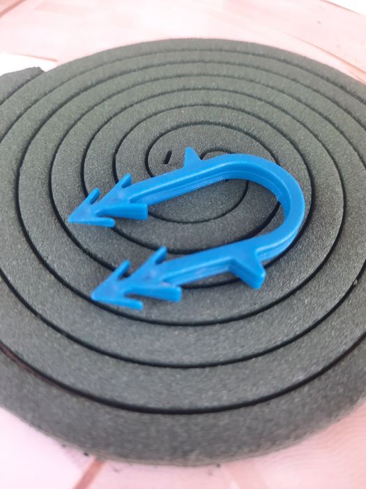 Скоба на тёплый пол от 16 до 20 диаметра прубы