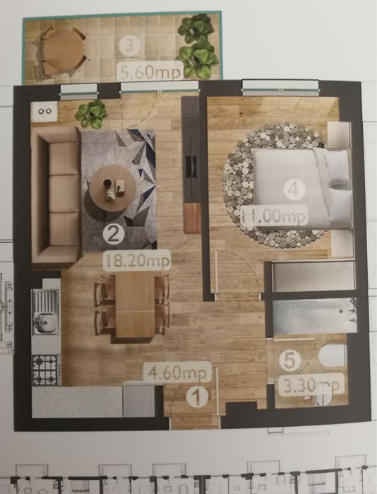 Ap 2 cam Belvedere -Floreasca- Barbu Vacarescu